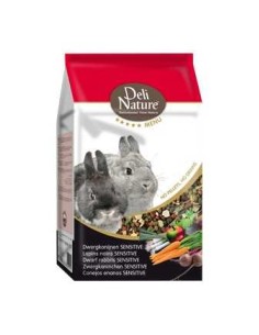 DELI NATURE MENÚ 5* CONEJOS ENANOS SENSIBLES - 2,5 KG 2 5 KG - 2