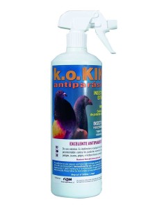 KIKI K.O. INSECTICIDA-ANTIPARASITO PARA PALOMAS 1 LITRO - 2