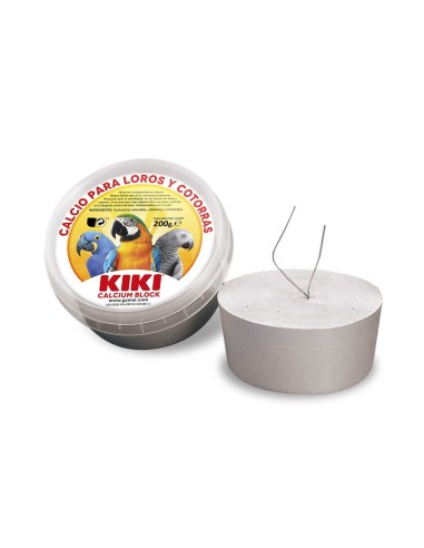 KIKI CALCIUM BLOK+MINERALES PARA LOROS Y COTORRAS - 200 GR 200 GR - 2