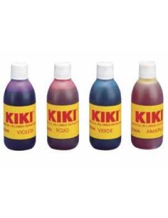KIKI PINTURA CLASSIC PARA PALOMAS DEPORTIVAS ROJO NEGRO NARANJA AZUL AMARILLO VERDE ROSA VIOLETA 250 ML 250 ML 250 ML 250  - 2