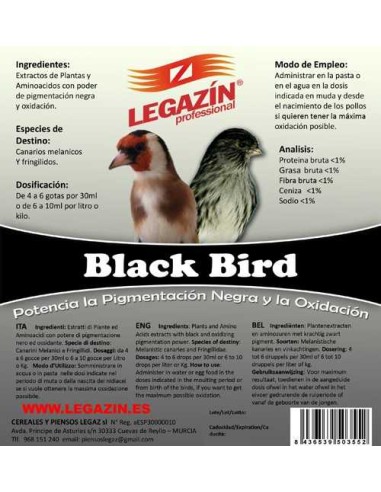 LEGAZÍN PROFESSIONAL BLACK BIRD - 160 ML
