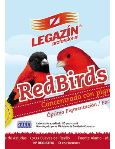 LEGAZÍN PROFESSIONAL RED BIRDS - 200 GR 200 GR