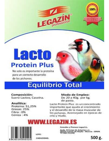 LEGAZÍN PROFESSIONAL LACTO PROTEIN PLUS - 500 GR 500 GR
