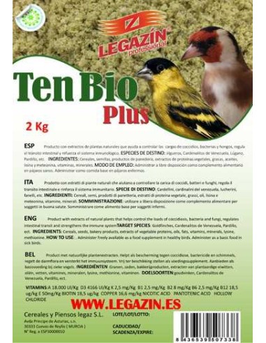 LEGAZÍN PROFESSIONAL TEN BIO PLÚS - 2 KG 2 KG - 2