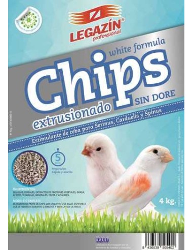 LEGAZÍN PROFESSIONAL CHIPS EXTRUSIONADOS SIN DORÉ 4 KG 800 GR - 2