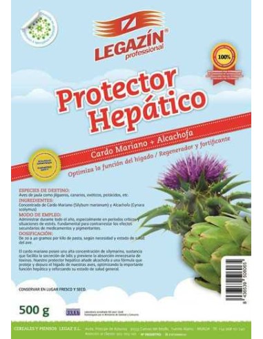 LEGAZÍN PROFESSIONAL PROTECTOR HEPÁTICO POLVO - 500 GR 500 GR