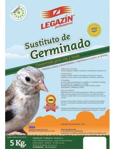 LEGAZÍN PROFESSIONAL SUSTITUTO DE GERMINADO 4 KG 650 GR - 2
