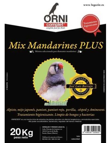ORNI COMPLET MIX MANDARINES PLUS 20 KG