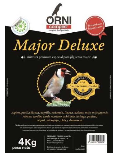 ORNI COMPLET MAJOR DELUXE 4 KG 15 KG 800 GR - 2