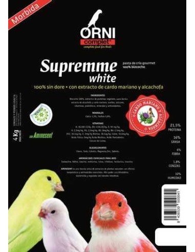 ORNI COMPLET SUPREMME WHITE MÓRBIDA - 4 KG 4 KG - 2