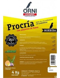 ORNI COMPLET PROCRÍA MÓRBIDA AL HUEVO 4 KG 800 GR 7 KG - 2
