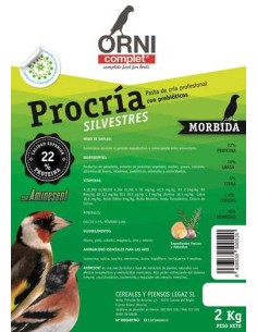 ORNI COMPLET PROCRÍA SILVESTRES MÓRBIDA - 2 KG 2 KG - 2