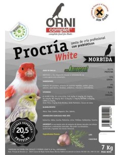 ORNI COMPLET PROCRÍA WHITE MÓRBIDA 4 KG 800 GR 7 KG - 2