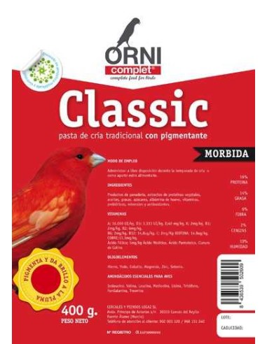 ORNI COMPLET CLASSIC MÓRBIDA ROJA 4 KG 800 GR 7 KG - 2