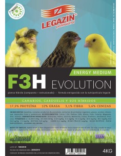 LEGAZÍN PIENSO F3H EVOLUTION 4 KG 800 GR - 2
