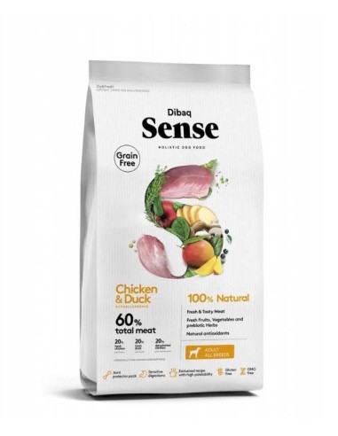 DIBAQ SENSE ADULT POLLO & PATO 2 KG 12 KG - 2