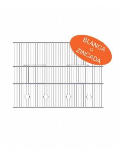 PEDRÓS FRONTAL PARA JAULA PEDROS - 60 CM ZINCADA BLANCO LACADO - 2
