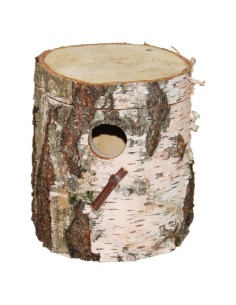 BENELUX NIDO DE TRONCO NATURAL PARA PERIQUITOS 14 X 19 CM - 2