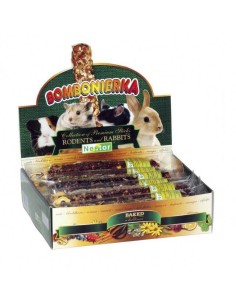 NESTOR BOMBONERÍA PREMIUM 12 STICKS SABORES VARIADOS CONEJOS Y ROEDORES