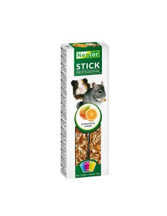 NESTOR STICKS PROFESIONAL NARANJA PARA CONEJOS Y ROEDORES 110G (2 UNID.) - 2