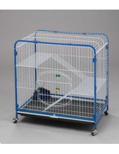 MGZ ALAMBER JAULA GRANDES ROEDORES 2 NIVELES ALAMBER