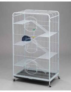 MGZ ALAMBER JAULA GRANDES ROEDORES 5 NIVELES ALAMBER