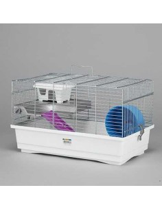 MGZ ALAMBER JAULA HAMSTER CROMO 50-1 PISO ALAMBER