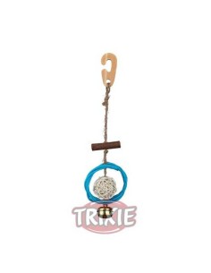 TRIXIE JUGUETE NATURAL CON CUERDA DE SISAL 22 CM - 2