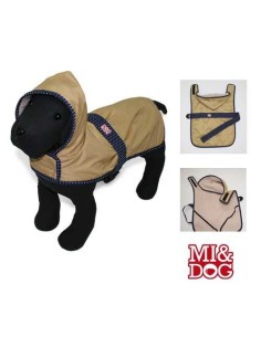 MI&DOG ABRIGO IMPERMEABLE TOPOS 