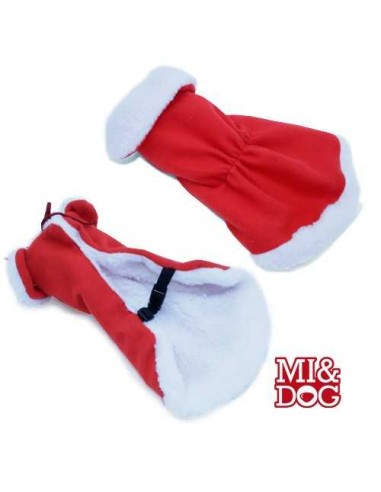 MI&DOG ABRIGO PAPA NOEL PARA PERROS 