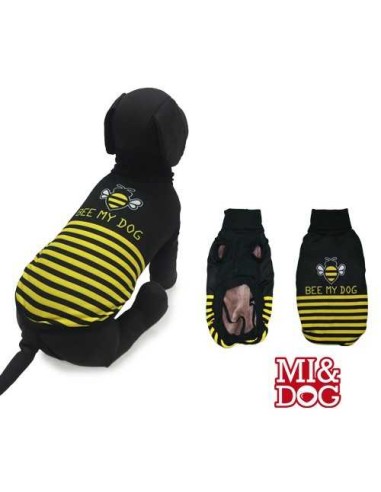 MI&DOG SUDADERA FELPADA CUELLO ALTO BEE 