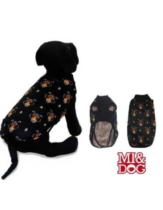 MI&DOG ABRIGO CAPA FELPADO BLACK 