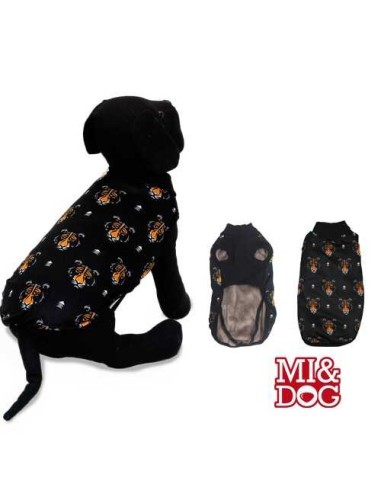 MI&DOG ABRIGO CAPA FELPADO BLACK 