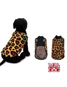 MI&DOG ABRIGO CAPA FELPADO ANIMAL PRINT 