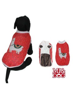 MI&DOG ABRIGO CAPA FELPADO LLAMA 
