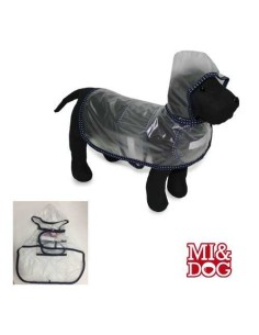 MI&DOG IMPERMEABLE TRANSPARENTE CON CAPUCHA 