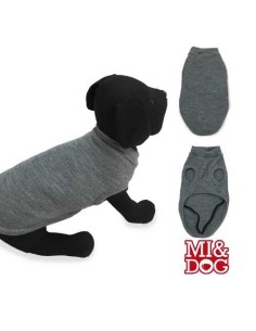 MI&DOG JERSEY LISO GRIS 