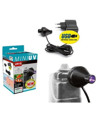 AQUAEL LAMPARA ULTRAVIOLETA MINI-UV-LED 