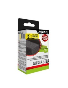 AQUAEL RECAMBIO ESPONJA FILTRO FAN MICRO-PLUS - 2 UNID.