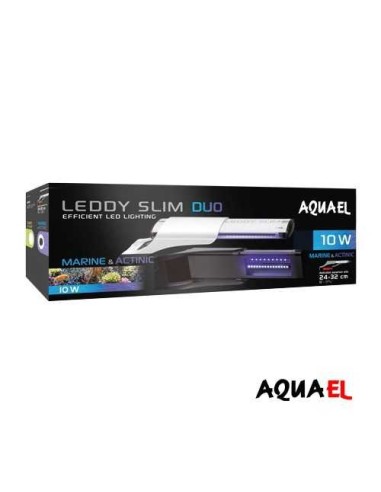 AQUAEL PANTALLA LEDDY SLIM DUO BLANCA MARINO & ACTINIC 
