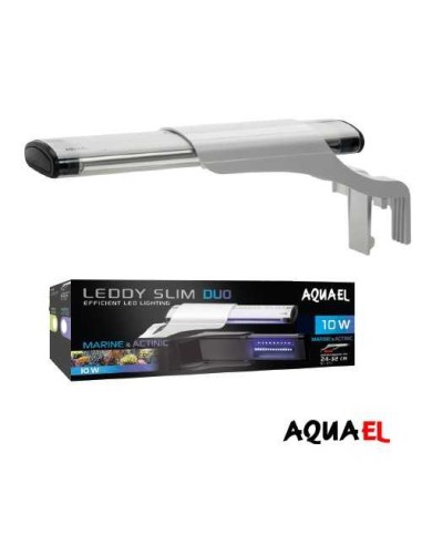 AQUAEL PANTALLA LEDDY SLIM DUO NEGRA SUNNY & PLANT 
