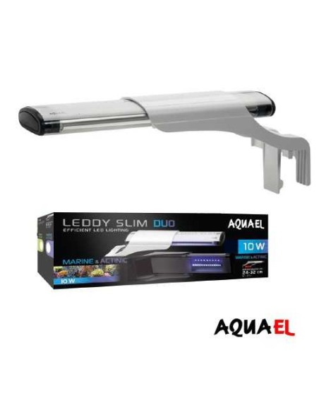 AQUAEL PANTALLA LEDDY SLIM DUO NEGRA SUNNY & PLANT 