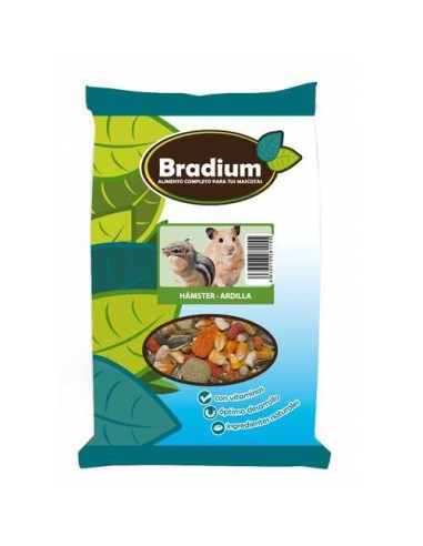 BRADIUM MIXTURA HAMSTERS Y ARDILLAS - 3,5 KG - 2