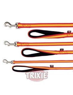 TRIXIE CORREA DOBLE COLORES ESPAÑA XS (1 20 M X 10 MM) XS-S (1 20 M X 15 MM) M-L (1 00 M X 20 MM) - 2