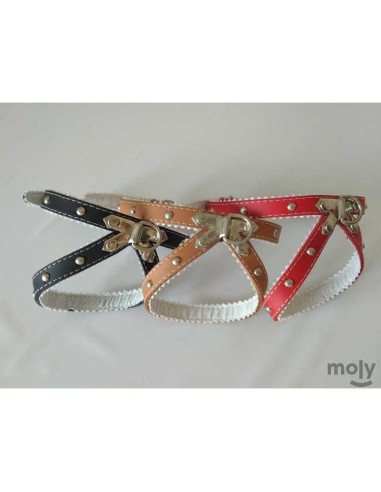 MOLY PETRAL CUERO CON FORNITURA 