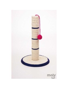 MOLY RASCADOR POSTE SISAL CON PELOTA 