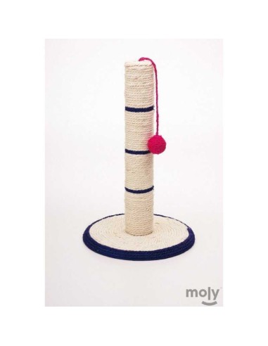 MOLY RASCADOR POSTE SISAL CON PELOTA 