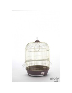 MOLY JAULA MANILA DORADA - 53 X 33 CM