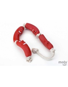 MOLY JUGUETE VINILO RISTRA SALCHICHA - 75 CM