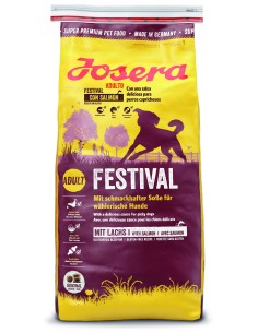JOSERA FESTIVAL PIENSO PARA PERROS 15 KG 900 GR 5 X 900 GR - 2